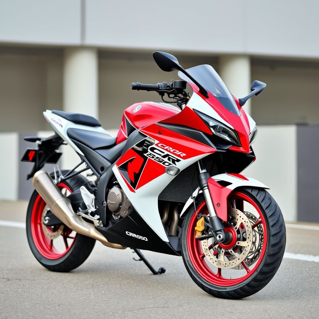 สติ๊กเกอร์แต่ง CBR650R ให้โดดเด่น